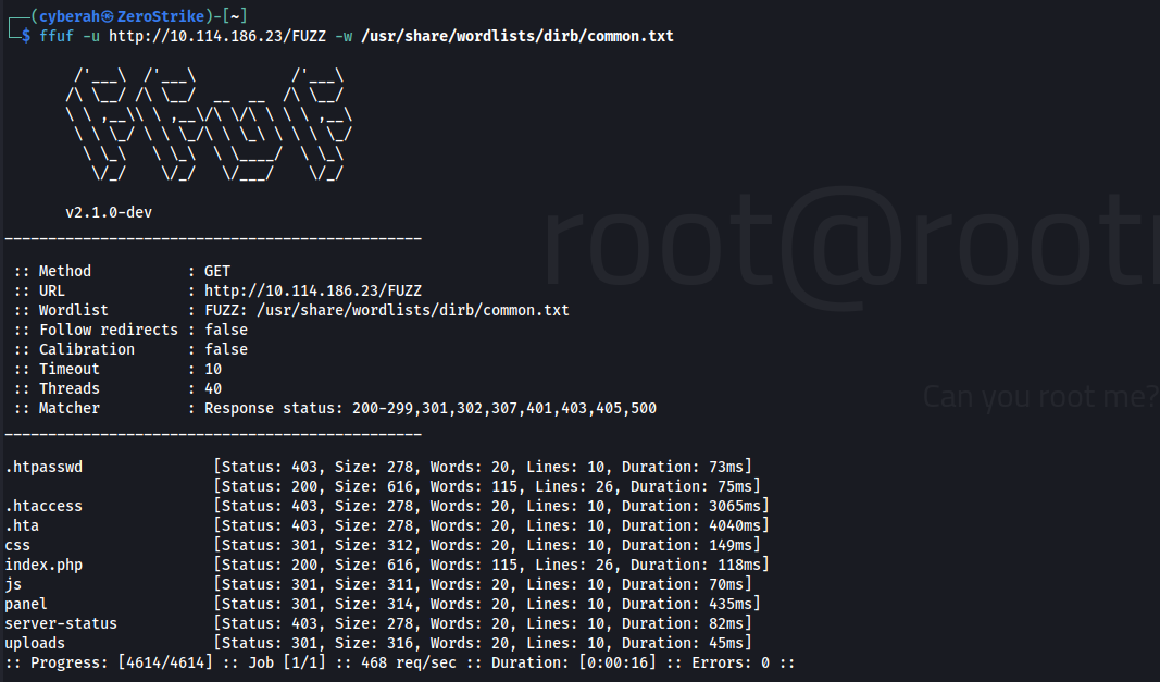 Fuzzing Directories and Files